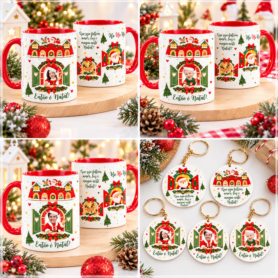 03 - Coleção Rostinhos de Natal 1