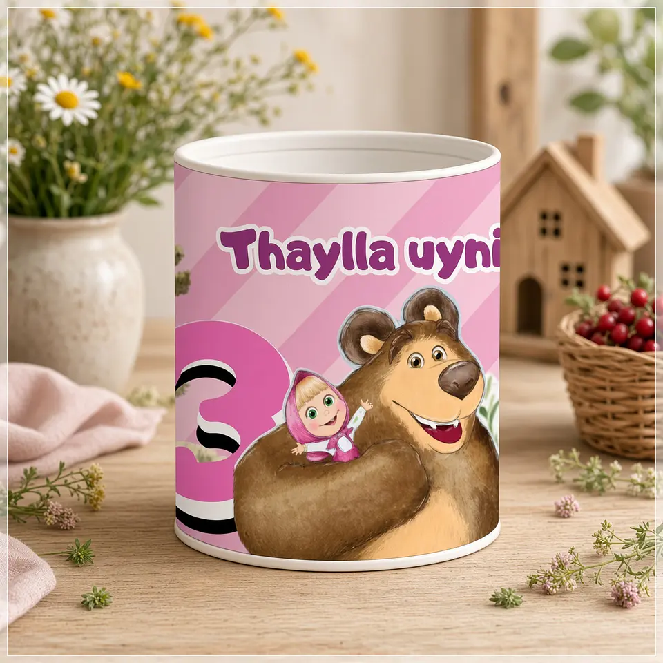 Arquivo de Corte - Tubolata Masha e o Urso 1