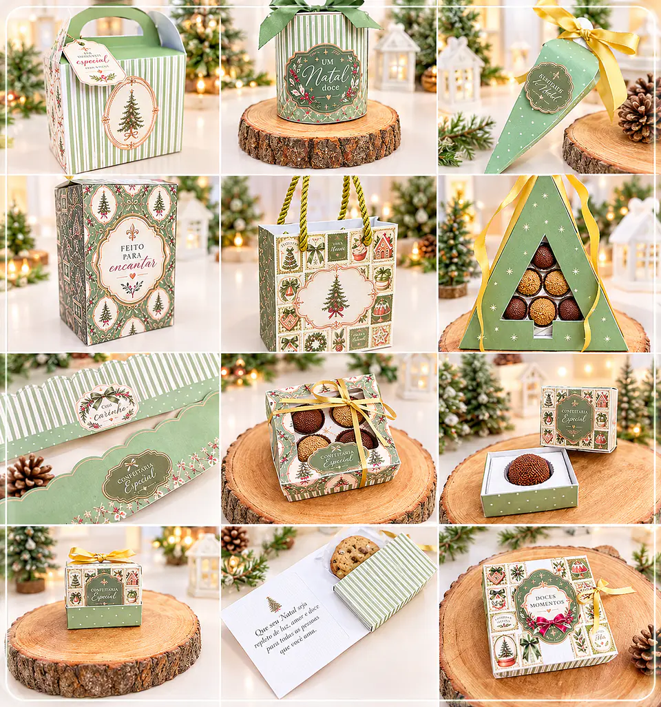 Arquivo de Corte Mimos Natal Verde Confeitaria 1 1