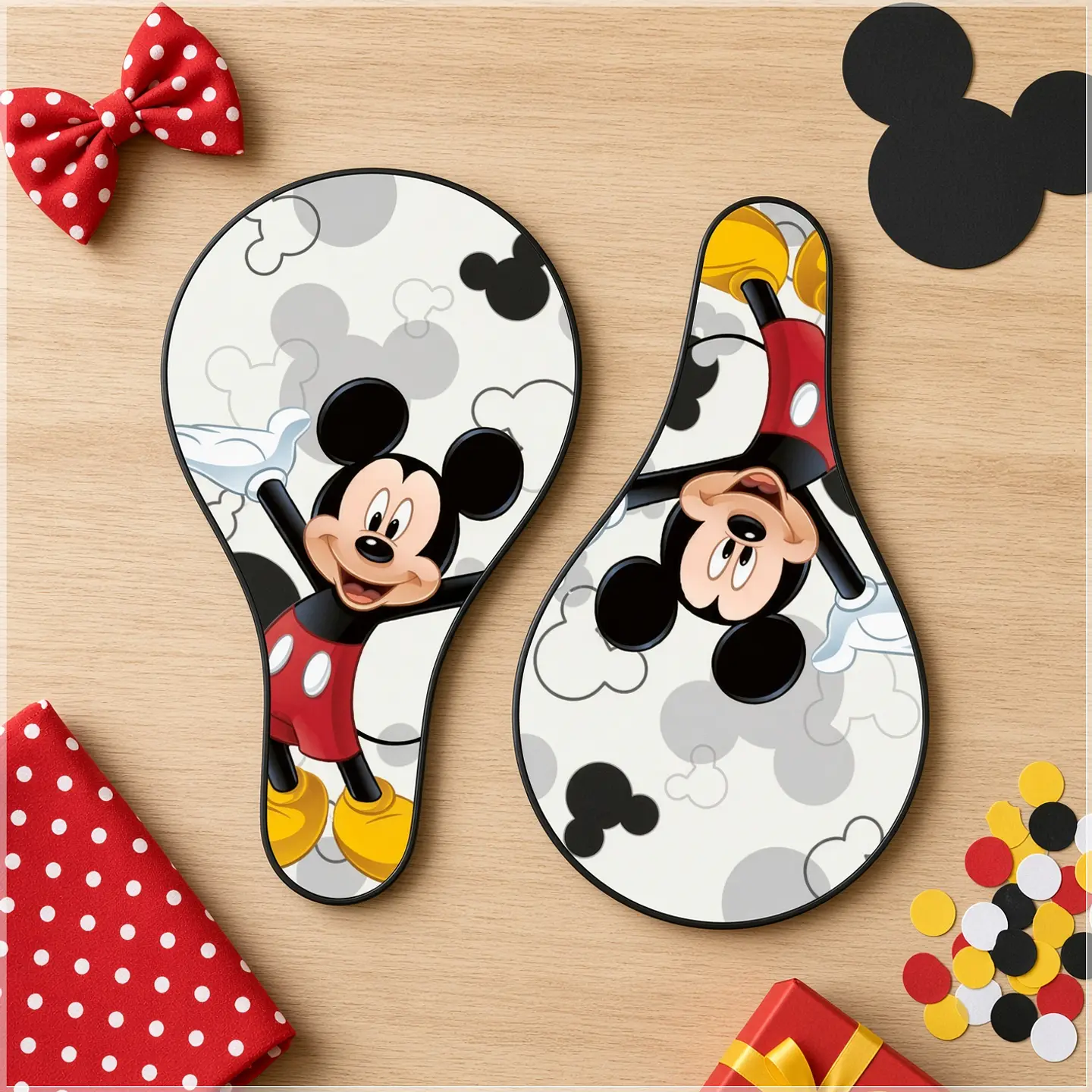 Arquivo de Corte Adesivo Raquete Mickey 1