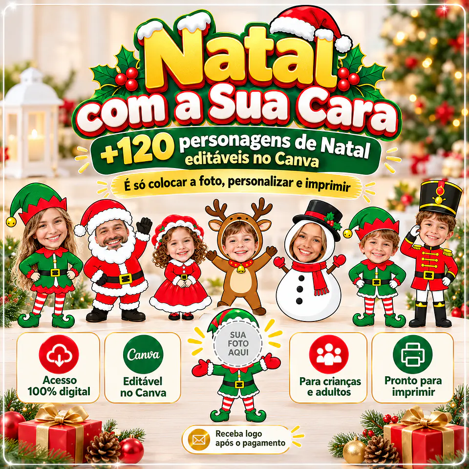 Arquivo de Corte - Natal Com Sua Cara 1