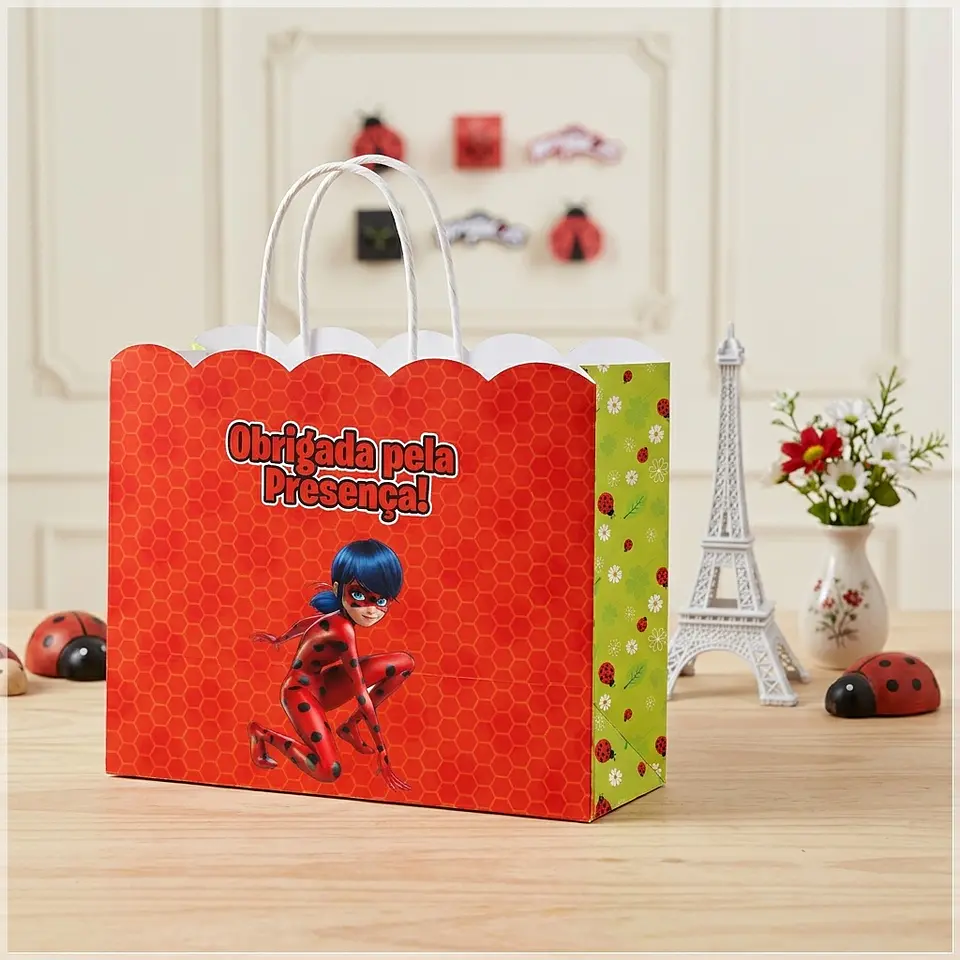 Arquivo de Corte Sacolinha Lady Bug 18 1