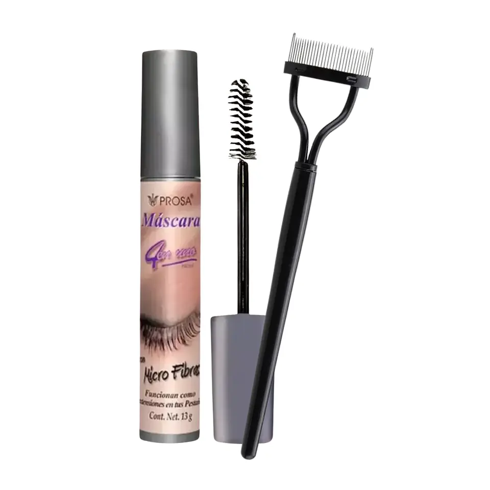 Pack Dúo Extensión y Definición: Rímel Prosa Microfibras + Cepillo Separador 1