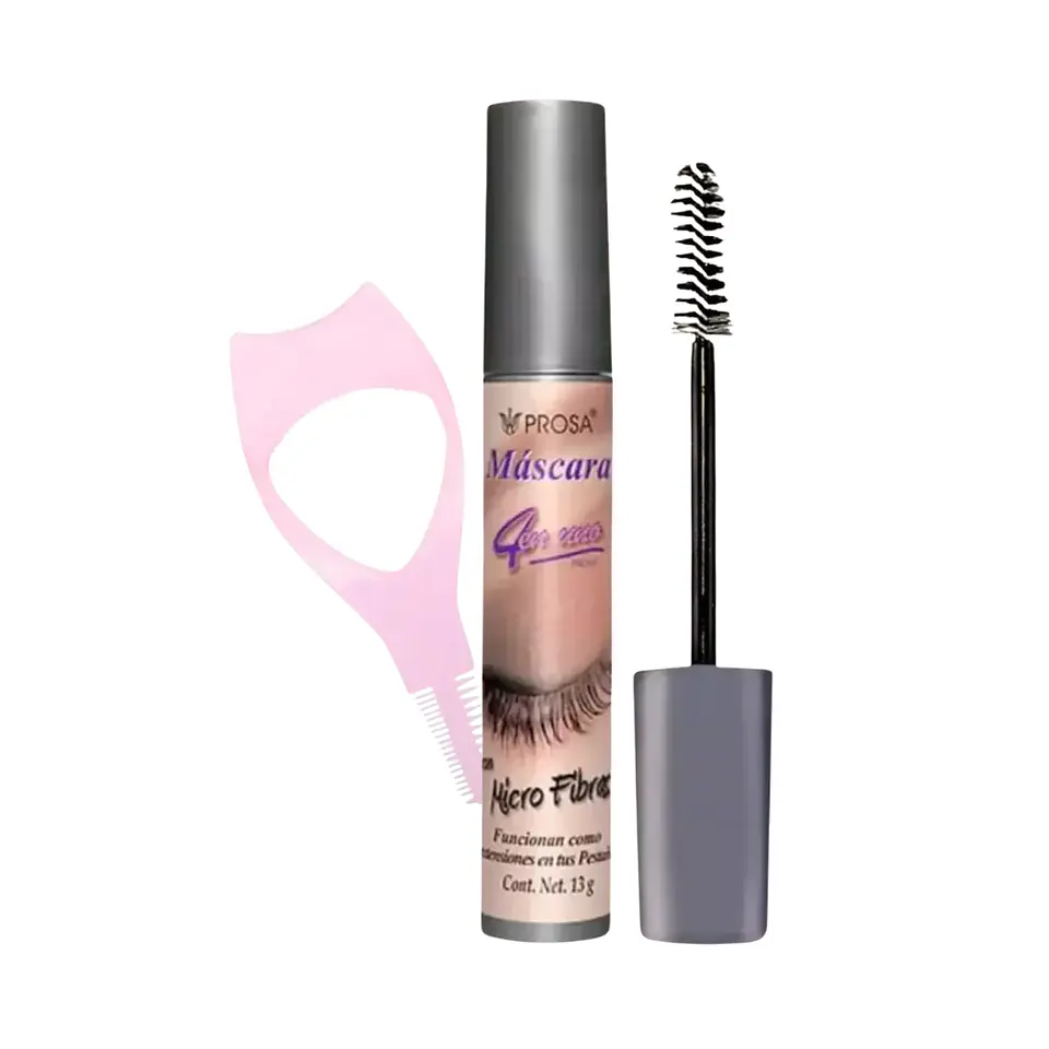 Pack Dúo Extensión Impecable: Rímel Prosa Microfibras + Aplicador 2