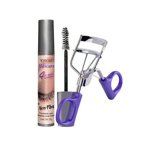 Pack Dúo: Encrespador Profesional + Rímel Prosa Microfibras