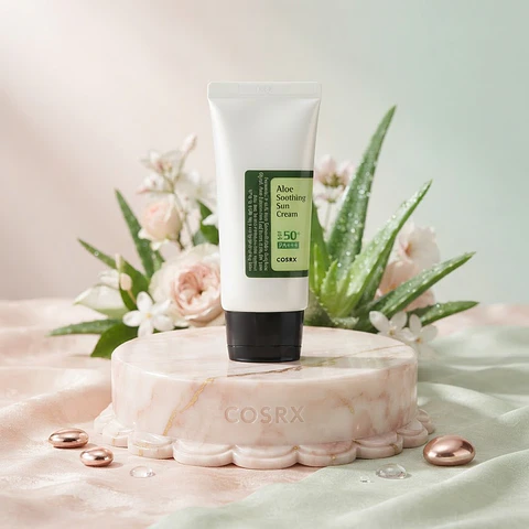 Aloe Soothing Sun Cream SPF50+ PA+++ Cosrx