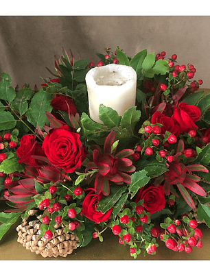 Centro de mesa Navidad