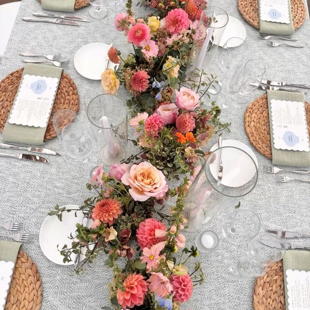 Workshop Camino de Mesa Floral - Sábado 18 de Abril 2