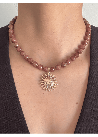 Collar Jade y Sol 