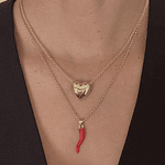 Collar Corazón Puffed