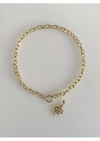 Collar eslabones “Snake”  2 en 1