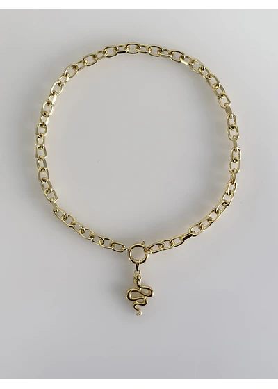 Collar eslabones “Snake”  3 en 1