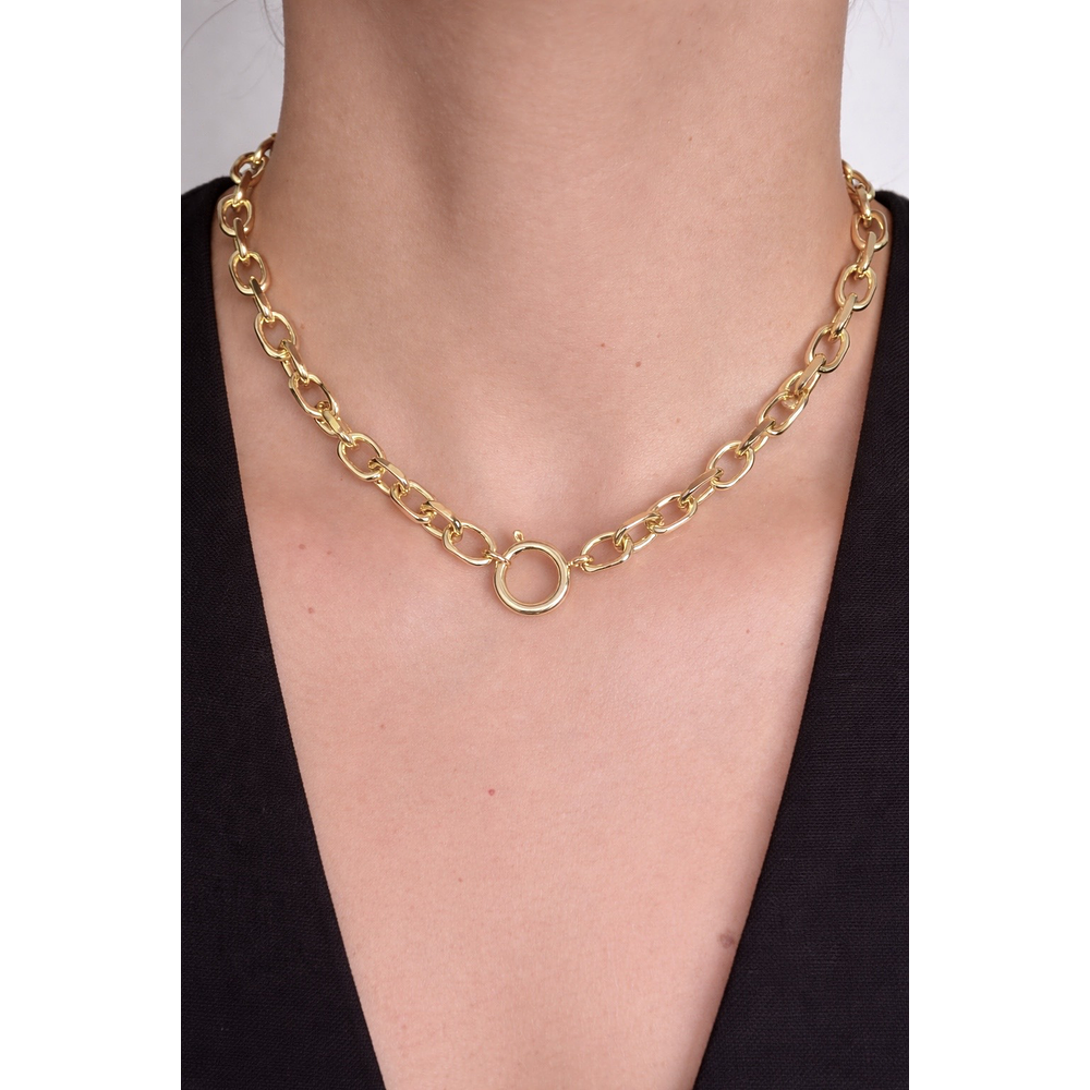 Collar eslabones “Snake”  2 en 1