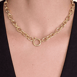 Collar eslabones “Snake”  2 en 1