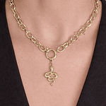 Collar eslabones “Snake”  2 en 1
