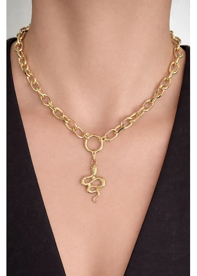 Collar eslabones “Snake”  3 en 1