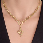 Collar eslabones “Snake”  3 en 1