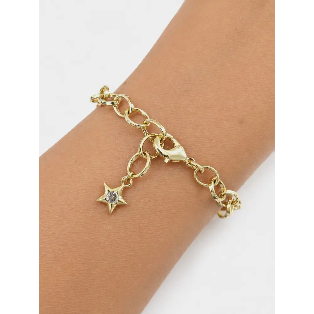 Pulsera + Estrella con circón