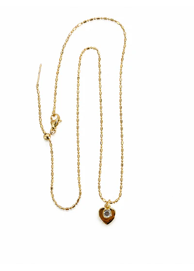 Collar Corazón + Punto de luz 