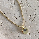 Collar Corazón + Punto de luz 