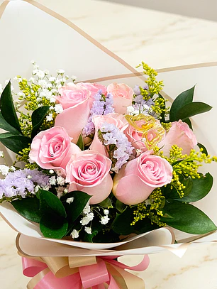 Bouquet Rosas Rosadas