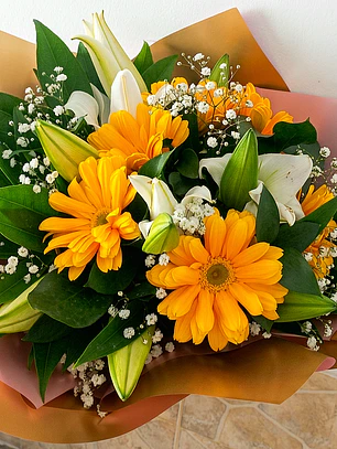 Bouquet Gerberas Amarillas