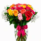 Florero de Rosas Multicolor - thumbnail 1