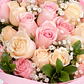 Bouquet Rosas Blancas y Rosadas - thumbnail 2