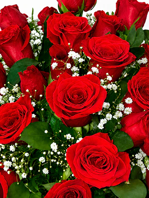 Caja con Rosas Rojas
