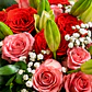 Bouquet Rosas Rojas y Rosadas - Miniatura 2