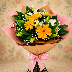 Bouquet Gerberas Amarillas