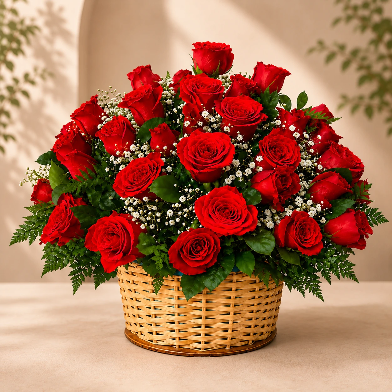 Caja con Rosas Rojas 1