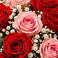 Caja con Rosas Rojas y Rosadas - Miniatura 2