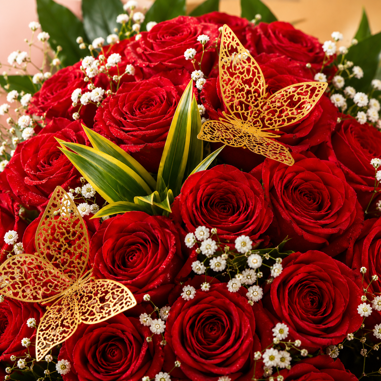 Bouquet Rosas Rojas 2