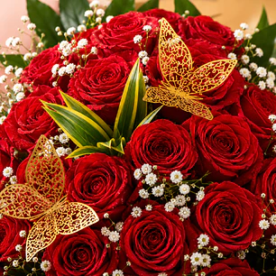 Bouquet Rosas Rojas