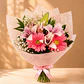 Bouquet Lirios y Gerberas Rosadas - Miniatura 1