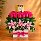 Caja con Orquídeas y Chocolates Ferrero - thumbnail 1