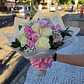 Bouquet Rosas Crema y Rosadas - Miniatura 1