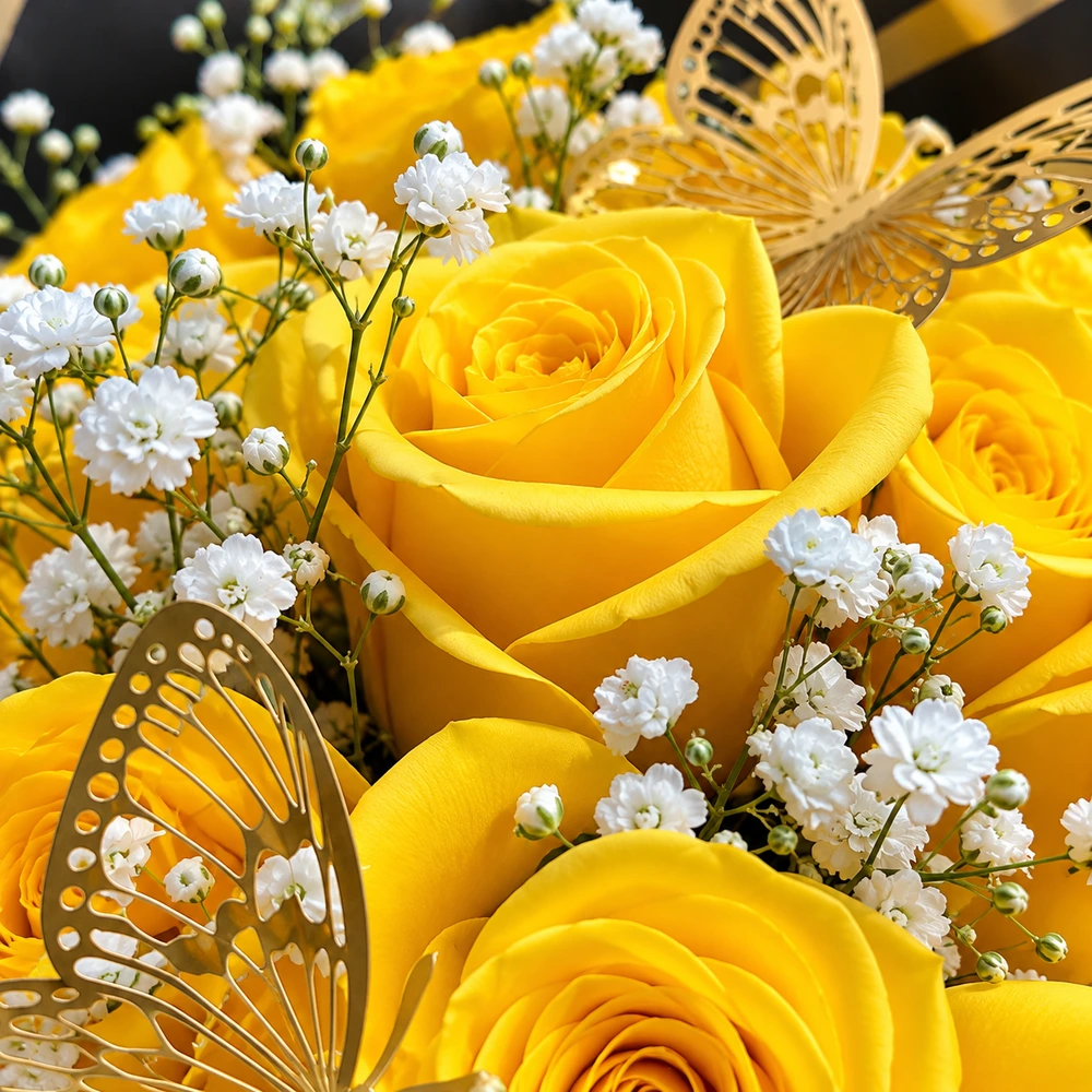 Bouquet Rosas Amarillas 2