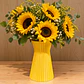 Florero Amarillo con Girasoles - Edición Exclusiva - thumbnail 1