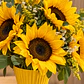 Florero Amarillo con Girasoles - Edición Exclusiva - thumbnail 3