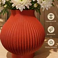 Florero Terracota Rojizo con Chirosas - Edición Exclusiva - Miniatura 2