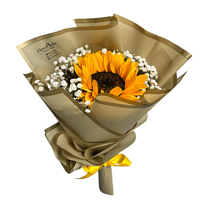 Ramo de Girasol con Ilusión y Despacho Express | Florabelle