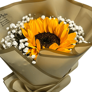 Ramo de Girasol con Ilusión y Despacho Express | Florabelle