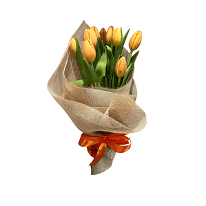 Ramo de Tulipanes Amarillos 