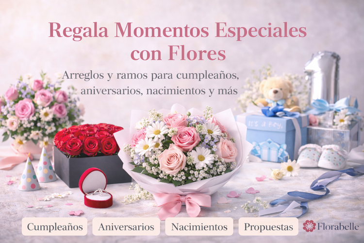 Flores para Regalar en Cualquier Ocasión | Arreglos Florales