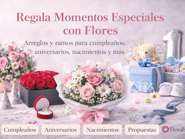 Flores para Regalar en Cualquier Ocasión | Arreglos Florales
