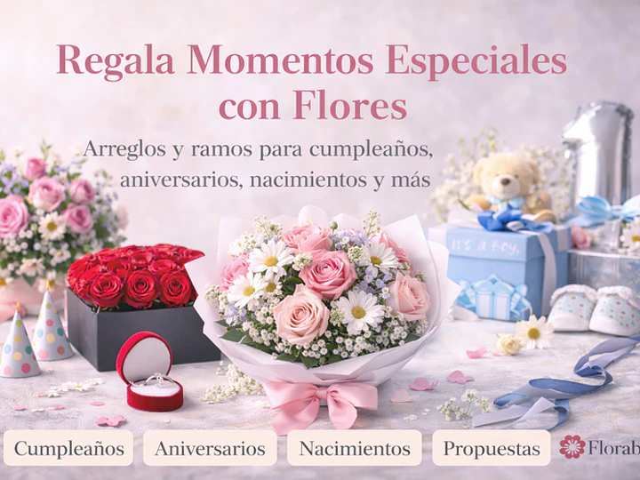 Flores para Regalar en Cualquier Ocasión | Arreglos Florales