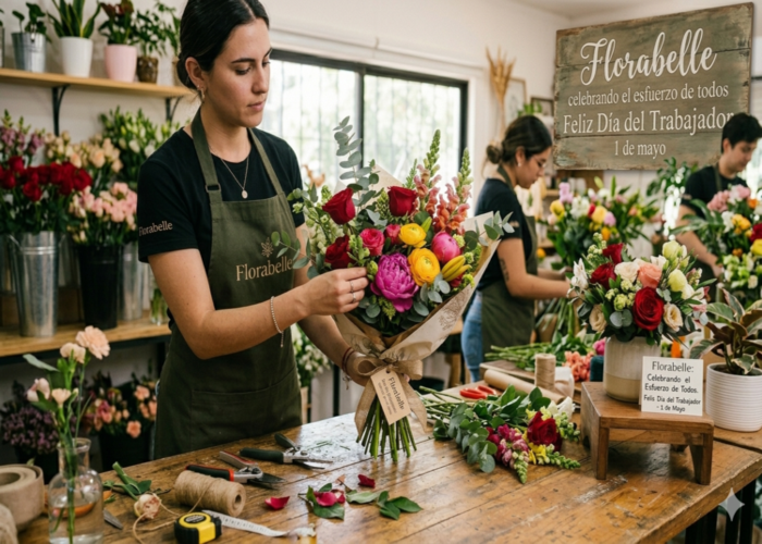 Flores Día del Trabajador en Santiago | Regalos Corporativos Florabelle