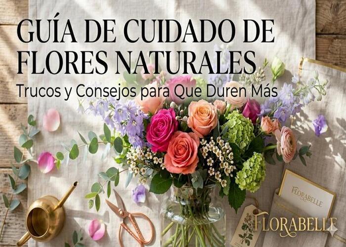 Guía Experta Florabelle-Como Cuidar tus flores naturales para que duren más